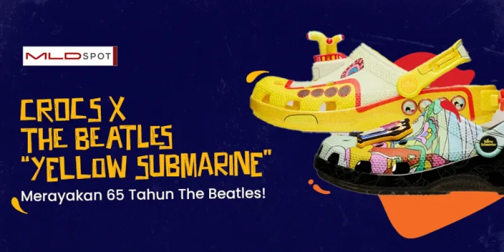 Ultah ke-65 Tahun, The Beatles Kolaborasi sama Sepatu Crocs!